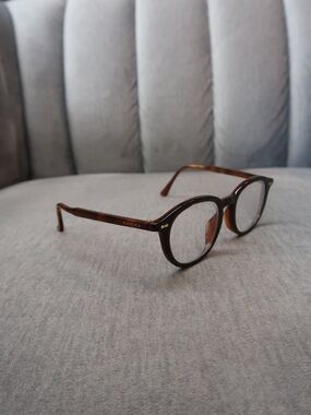 Gucci Brown Tortoiseshell Round Eyeglass Frames -  Accessories